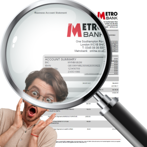 Metro Bank Statement Template