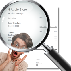 Apple Store Invoice Template Master
